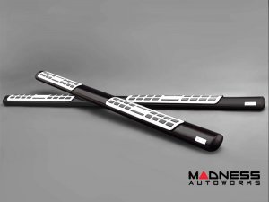 Jeep Wrangler JK Side Steps - Oval Running Boards - Black Jeep Wrangler JK Side Steps - Oval Running Boards - Black